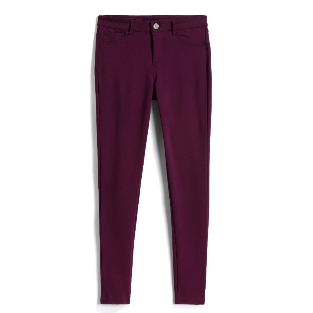 Burgundy Skinny Pant
